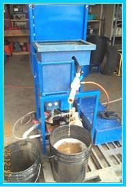 Powell Water 1.5 gpm E-Cell unit processing oily heavy-oil water
