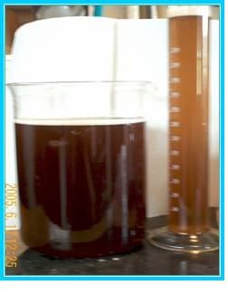 Raw SAGD oily water sample